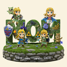 Load image into Gallery viewer, Legend Mom Plaque - A Personalized Gift for Every Mom Shaped Plaques PopCulturePrints
