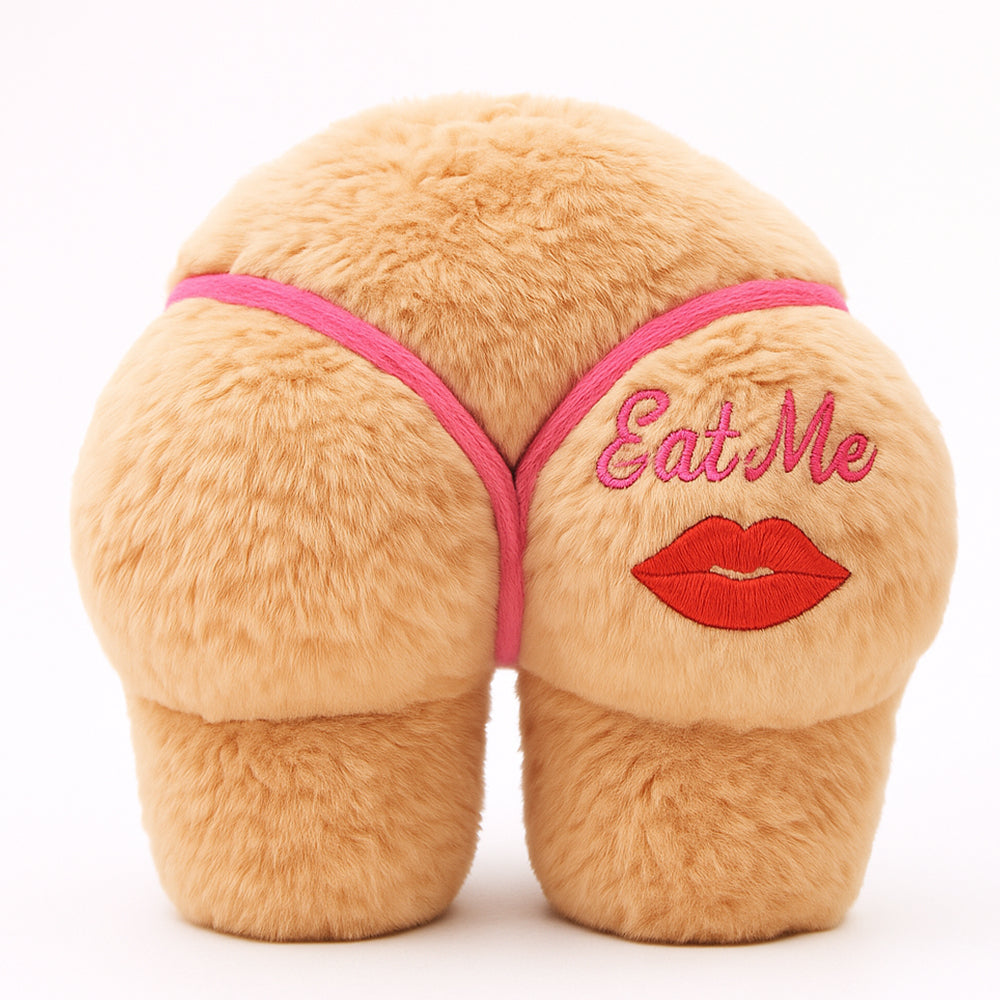 "Bring Laughter Home!" Cheeky Butt Pillow - Personalized Funny Gift for Couples Pillow PopCulturePrints