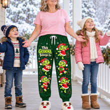 Load image into Gallery viewer, Cozy Christmas Sweatpants - Personalized Gift for Grandma
