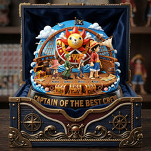 Load image into Gallery viewer, “Captain of the Best Crew” - Personalized Acrylic Plaque - Unique Gift for Dad, Grandpa &amp; Kids Shaped Plaques PopCulturePrints
