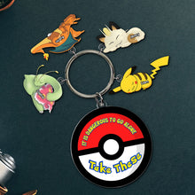 Load image into Gallery viewer, Custom Movie Fan Keychain with Iconic Characters Keychains PopCulturePrints
