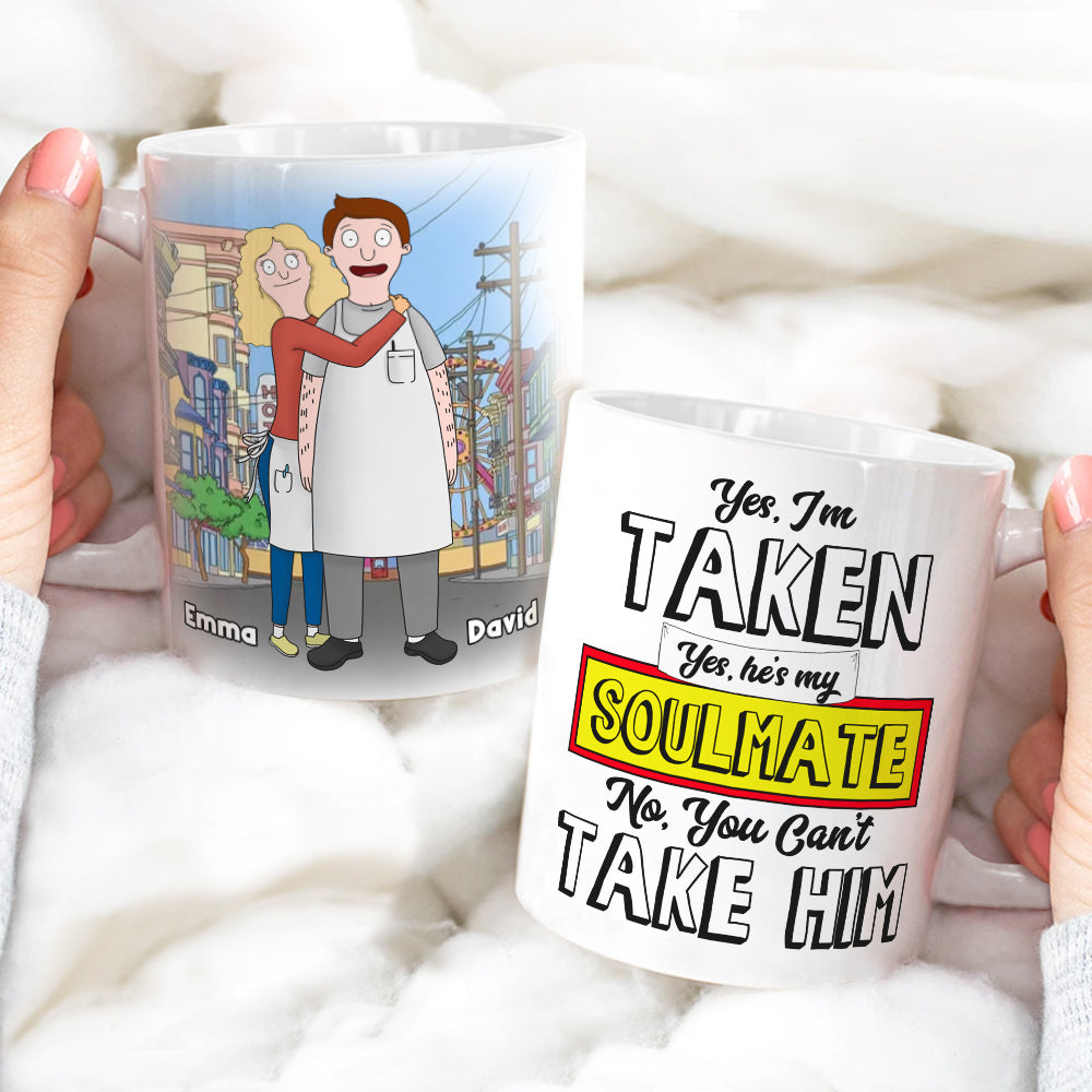 Unique Personalized Soulmate Coffee Mug - Perfect Valentine's Day Gifts for Couples Coffee Mug PopCulturePrints