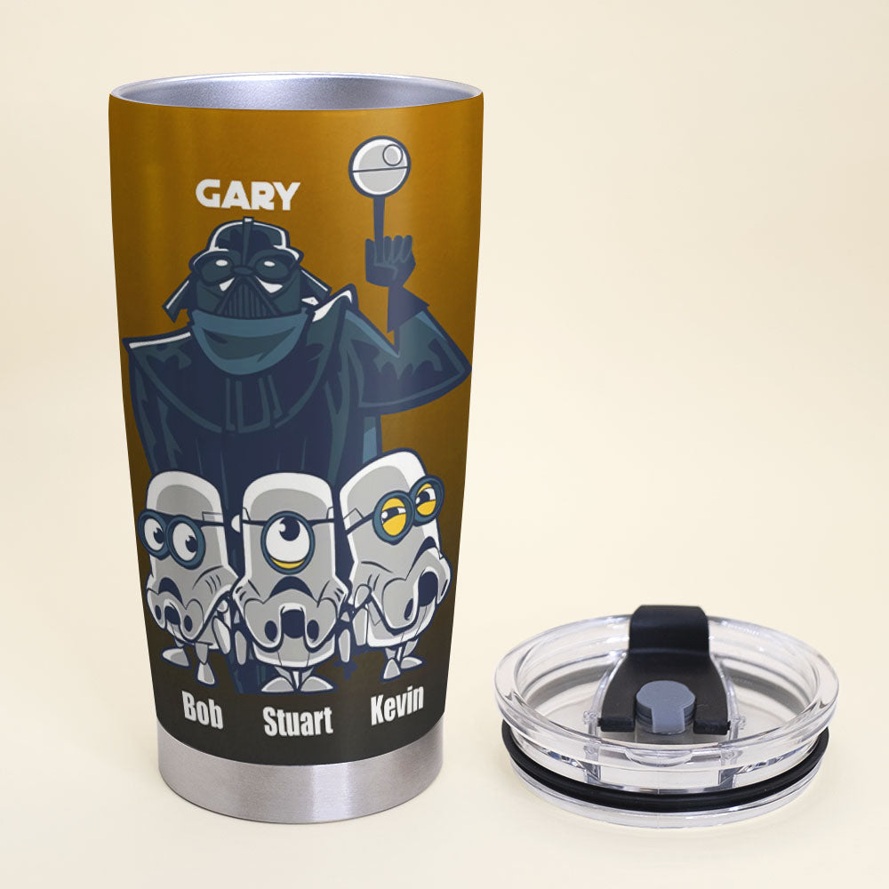 Custom 'Best Villain Dad' Father's Day Tumbler