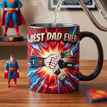 Load image into Gallery viewer, Best Dad Ever - Personalized Magic Coffee Mug for Dads, Grandpa, and More Coffee Mug PopCulturePrints
