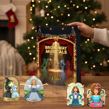 Load image into Gallery viewer, &quot;Celebrate the Magic of Musicals&quot; - Personalized Gifts for Musical Lovers - Advent Calendar Blind Box Advent Calendar PopCulturePrints
