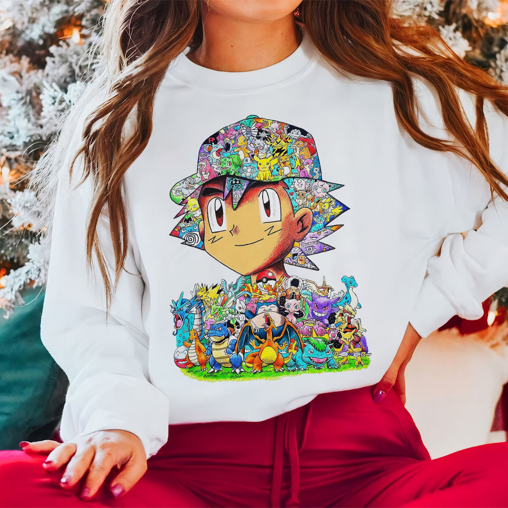 Vibrant Comic-Inspired Sweatshirt