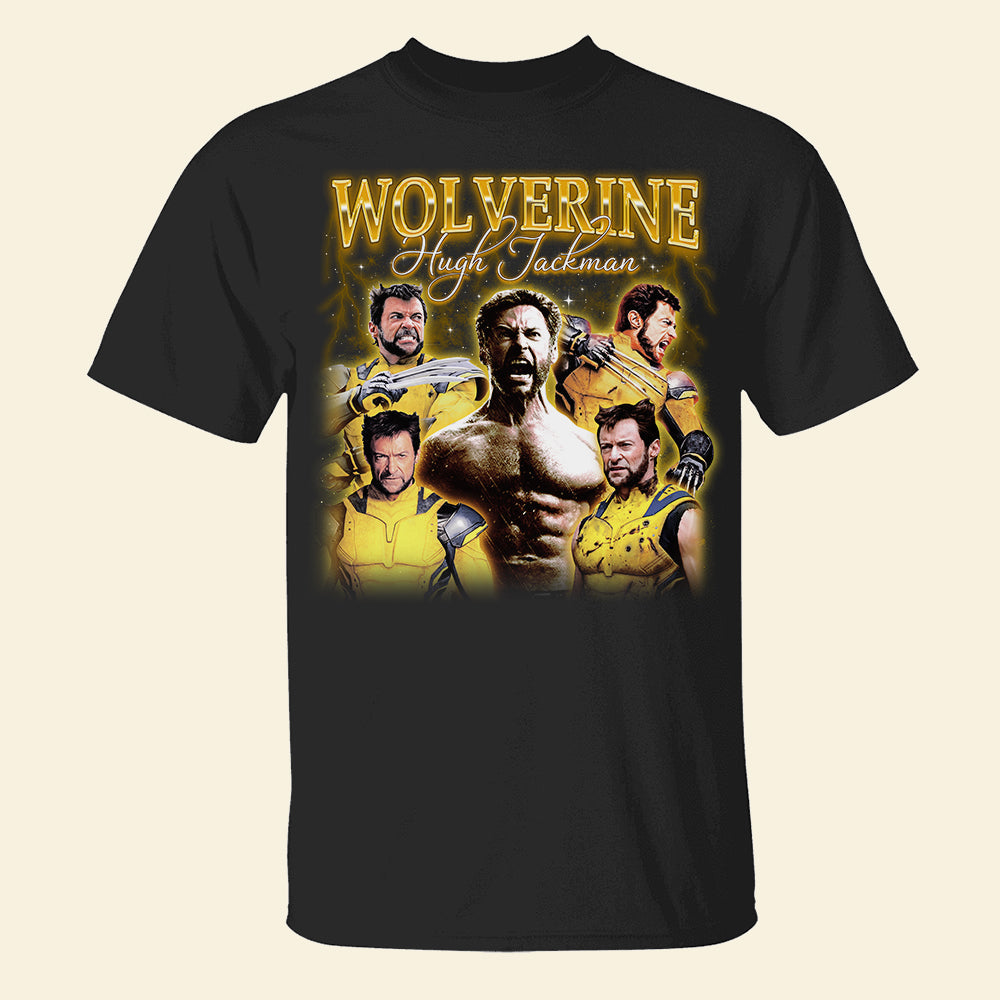 Hugh Jackman Wolverine Fan Art T-Shirt