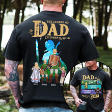 Load image into Gallery viewer, The Legend Of Dad Shirt - A Custom Gift for Dad, Grandpas, and Dads-to-Be Shirts PopCulturePrints
