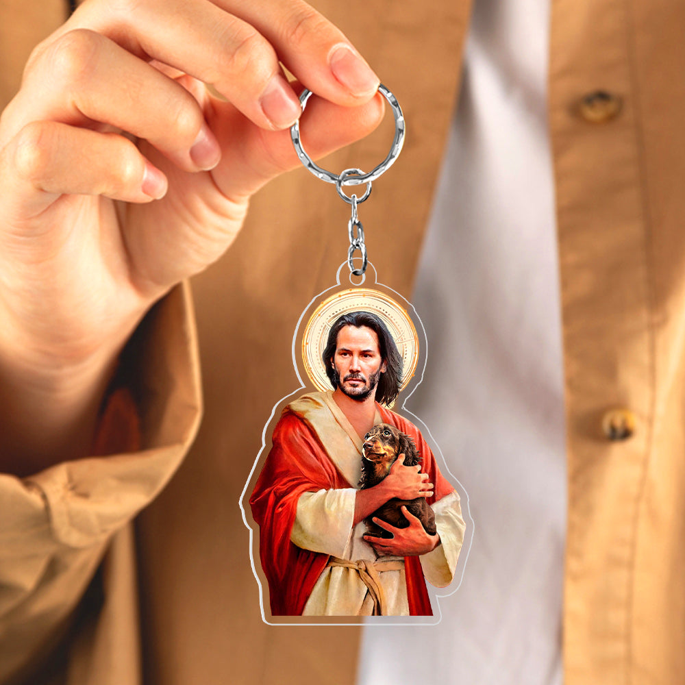 Personalized Dog Lover Keychain - Unique Gift for Pet Enthusiasts Keychains PopCulturePrints