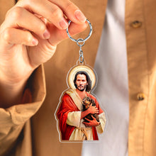 Load image into Gallery viewer, Personalized Dog Lover Keychain - Unique Gift for Pet Enthusiasts Keychains PopCulturePrints
