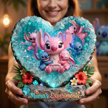 Load image into Gallery viewer, “Mama’s Experiments” - A Heartwarming Personalized Acrylic Plaque for Mother’s Day - Perfect Gift for Moms, Grandmas, and Loved Ones Shaped Plaques PopCulturePrints
