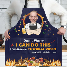 Load image into Gallery viewer, Don't Worry, I Can Do This - Personalized Apron | Perfect Gift for Cooking Enthusiasts Apron PopCulturePrints
