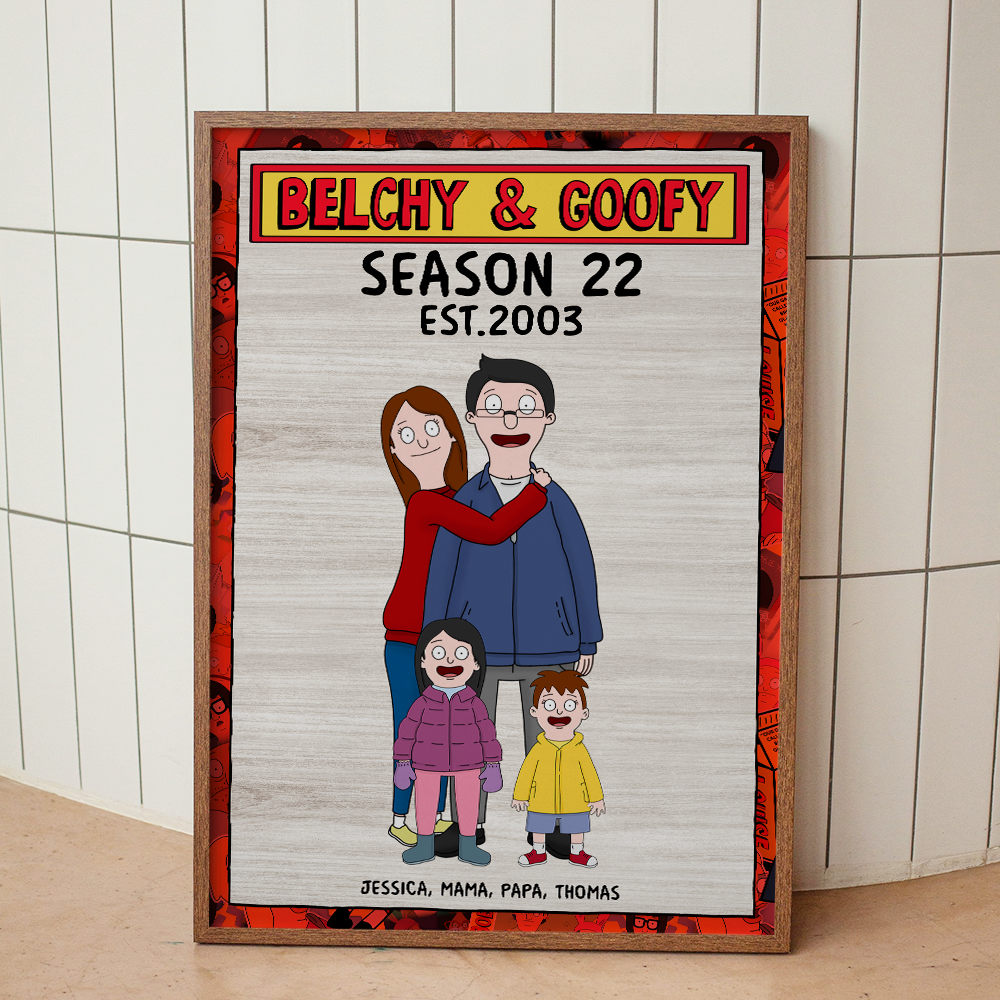 Bring Your Family to Life - Personalized Family Canvas Print Poster & Canvas PopCulturePrints