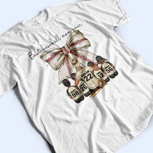 Load image into Gallery viewer, Best Baseball Mom Ever - Personalized T-Shirt for Loving Moms T-shirt PopCulturePrints
