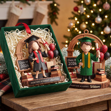 Load image into Gallery viewer, Celebrate Achievement with Custom Graduation Acrylic Ornament - Personalized Gift for Graduates
