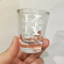 Load image into Gallery viewer, Cheers to Memories - Personalized Shot Glass - Custom Gift for Friends and Family Shot Glass PopCulturePrints
