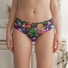 Load image into Gallery viewer, Personalized Super Mushroom Women's Briefs - Perfect Gift for Her! Boxer Briefs PopCulturePrints
