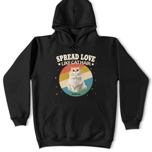 Load image into Gallery viewer, Spread Love Like Cat Hair - Personalized T Shirt for Cat Lovers T-shirt PopCulturePrints
