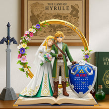 Load image into Gallery viewer, Love&#39;s Legendary Bond - Personalized Acrylic Plaque - Gift for Couples Shaped Plaques PopCulturePrints
