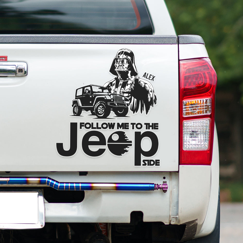 Custom Star Wars Jeep Side Decal - Personalized Car Sticker