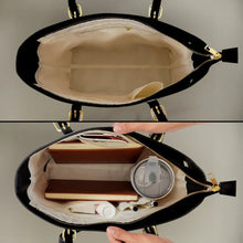 Load image into Gallery viewer, This Grandma Belongs To - Personalized Cartoon Tote Bag Leather Tote Bag PopCulturePrints
