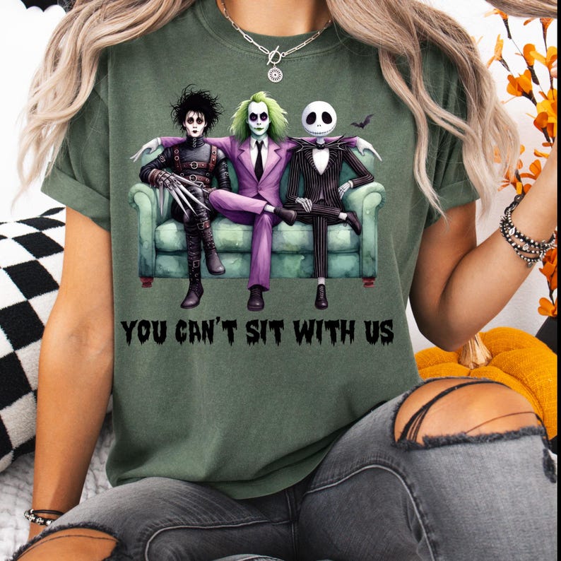 Halloween Special 'You Can't Sit With Us' Shirt - Iconic Characters Edition