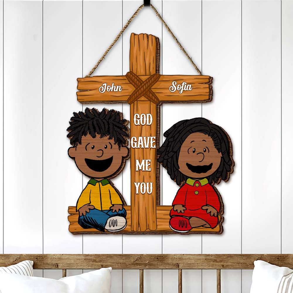 Customized Couple Wood Sign - Unique Valentine's Day Gifts for Love Wood Sign PopCulturePrints