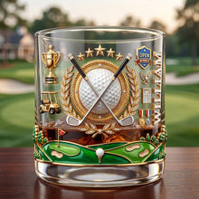 Load image into Gallery viewer, Golf Champion Drinking Glass - Perfect Personalized Gift for Golf Lovers
