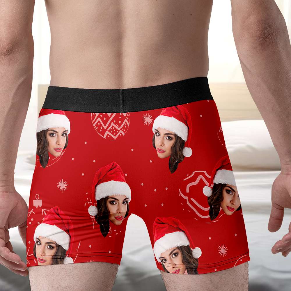 Personalized Christmas Boxers - Expert Ball Handler Theme Boxer Briefs PopCulturePrints