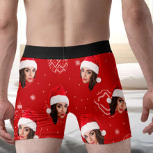 Load image into Gallery viewer, Personalized Christmas Boxers - Expert Ball Handler Theme Boxer Briefs PopCulturePrints
