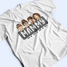 Load image into Gallery viewer, Cherish Every Moment - Personalized Jeans Pattern T-Shirt for Nana and Kids T-shirt PopCulturePrints
