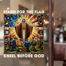 Load image into Gallery viewer, First Responders Tribute Decal - Honor and Faith Decal Sticker PopCulturePrints
