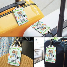 Load image into Gallery viewer, Besties Trip - Personalized Luggage Tag Luggage Tag PopCulturePrints
