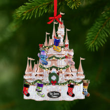 Load image into Gallery viewer, “Celebrate Family Moments!” - Personalized Cartoon Stocks Family Ornament - A Unique Gift for Loved Ones Ornament PopCulturePrints
