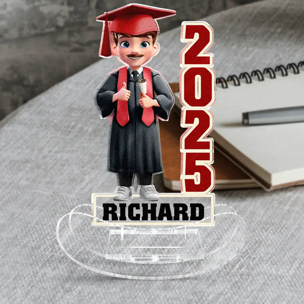 Funny Graduation 2025 - Personalized Acrylic Shaking Stand Acrylic Shaking Stand PopCulturePrints