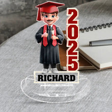 Load image into Gallery viewer, Funny Graduation 2025 - Personalized Acrylic Shaking Stand Acrylic Shaking Stand PopCulturePrints
