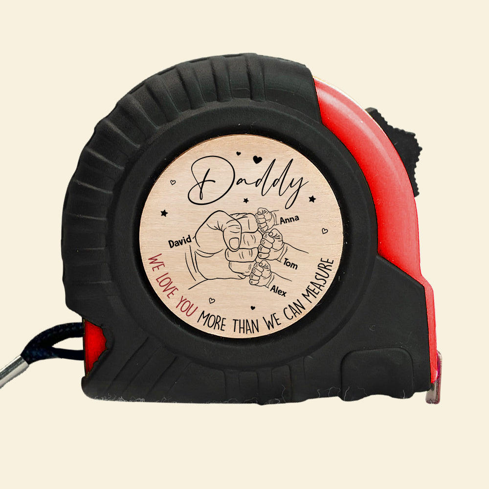 Custom Father's Day Tape Measure - Dad's Special Gift Tape Measures PopCulturePrints