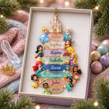 Load image into Gallery viewer, Lovely Fairy Tale Princesses Acrylic Ornament - Personalized Christmas Gifts 08nalu081026 Ornament PopCulturePrints
