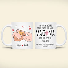 Load image into Gallery viewer, Personalized Couple Coffee Mug - You&#39;re Getting Married, Congrats! Coffee Mug PopCulturePrints
