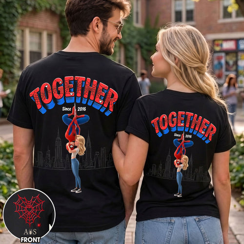Together Forever Shirt - Personalized Couple Gift Shirts PopCulturePrints