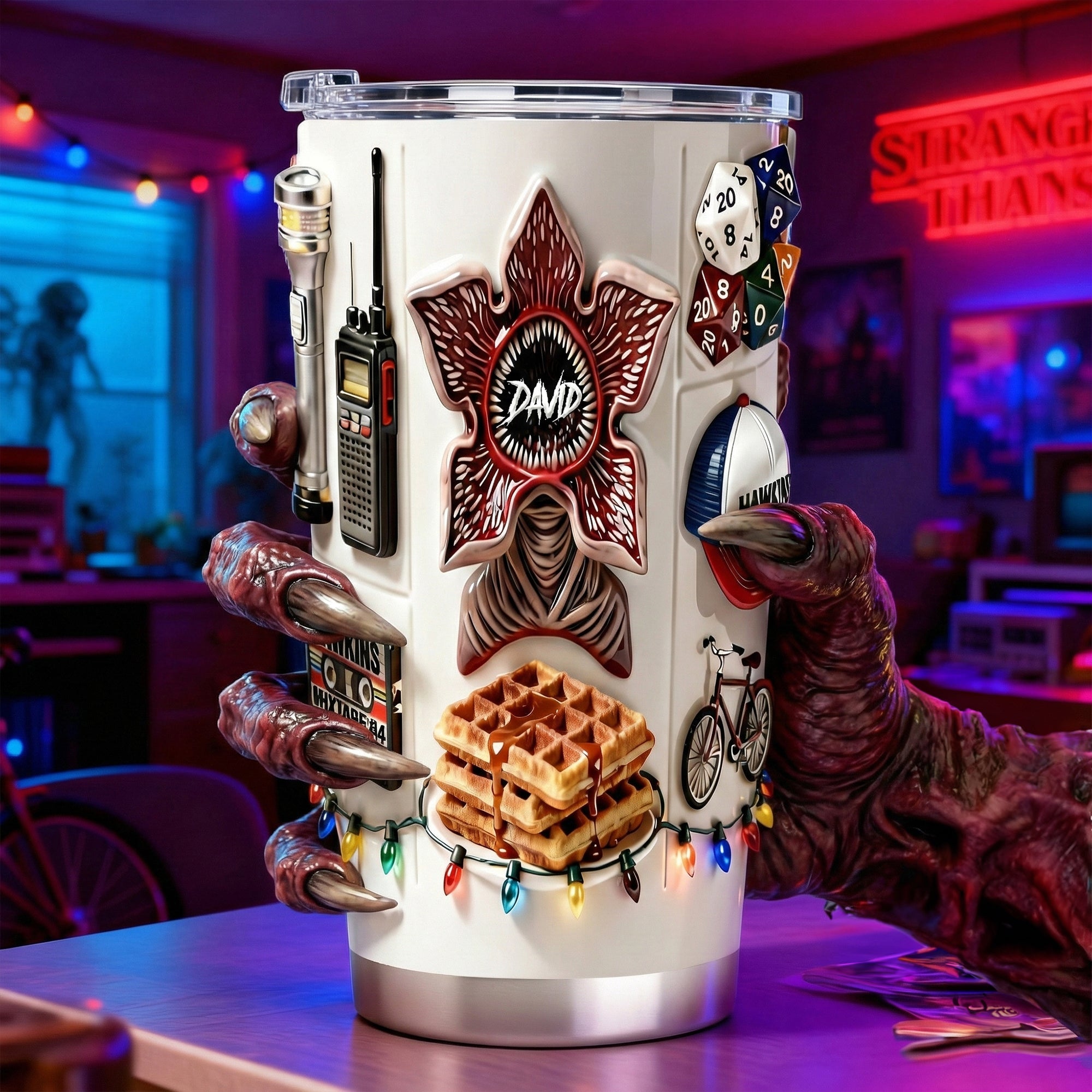 "Stay Spooky with Every Sip!" - Mystery Horror Aesthetic Tumbler - Personalized Gifts for Fans Tumbler Cup PopCulturePrints