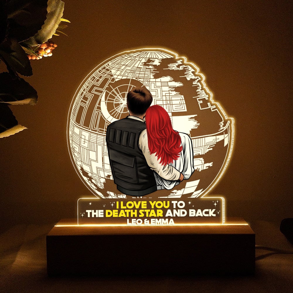 Custom Star-Themed LED Light for Couples | Unique Valentine's Day Gifts Led Night Light PopCulturePrints