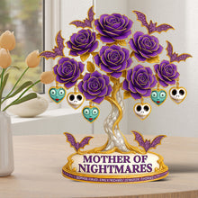 Load image into Gallery viewer, “A Flower for Every Memory” - Personalized Acrylic Plaque - Gift for Mom, Grandma, and More Shaped Plaques PopCulturePrints
