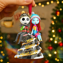 Load image into Gallery viewer, Together Forever: Personalized Custom Acrylic Ornament for Christmas Couples Ornament PopCulturePrints
