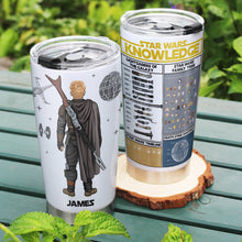 Load image into Gallery viewer, Custom Star Galaxy Tumbler for Movie Fans Tumbler Cup PopCulturePrints
