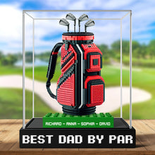 Load image into Gallery viewer, &quot;Best Dad By Par&quot; - Personalized Golf Dad Acrylic Plaque - Perfect Gifts for Dad, Grandpa, and More Shaped Plaques PopCulturePrints
