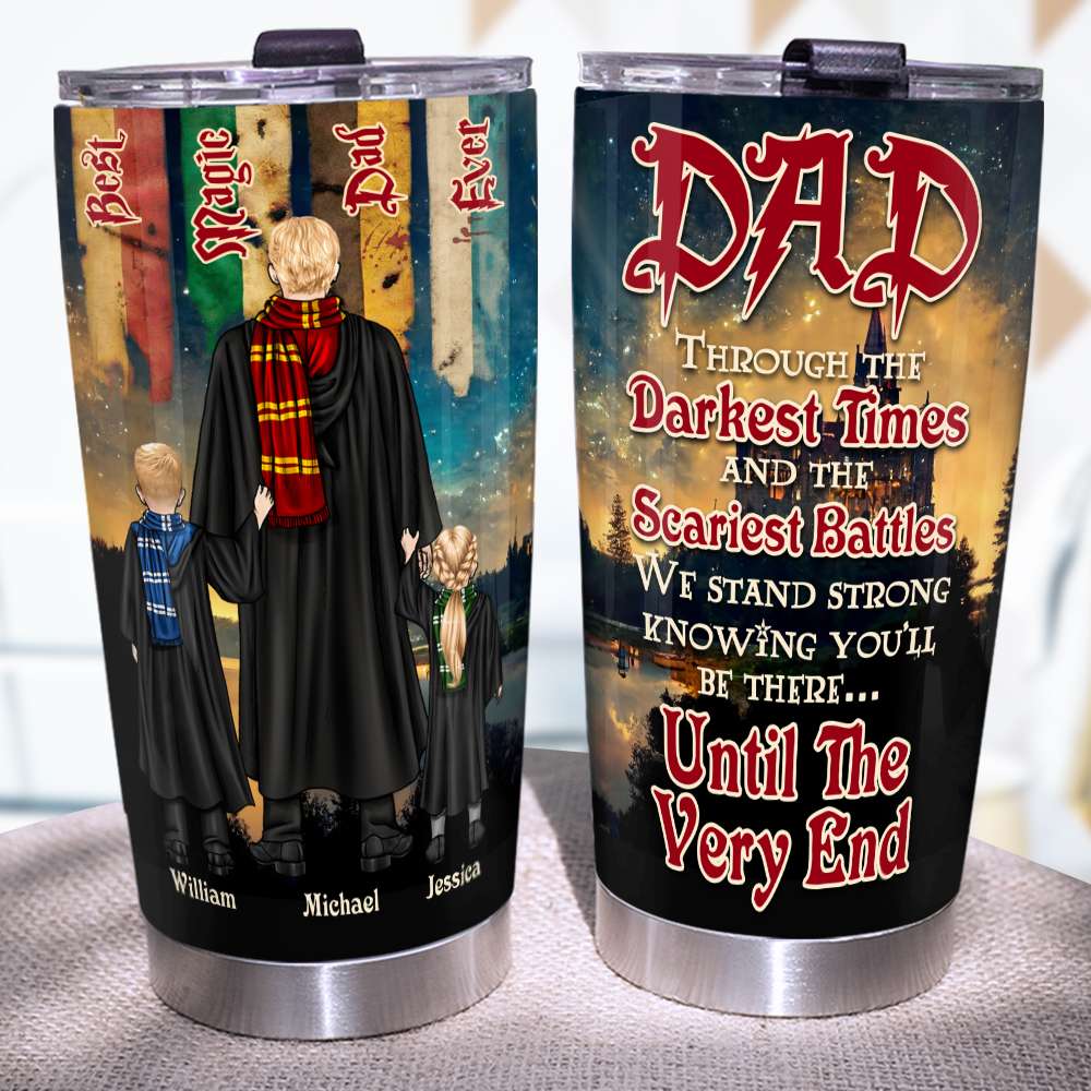 Custom Magic Mom Tumbler - Personalized Gift for Mother's Day Tumbler Cup PopCulturePrints