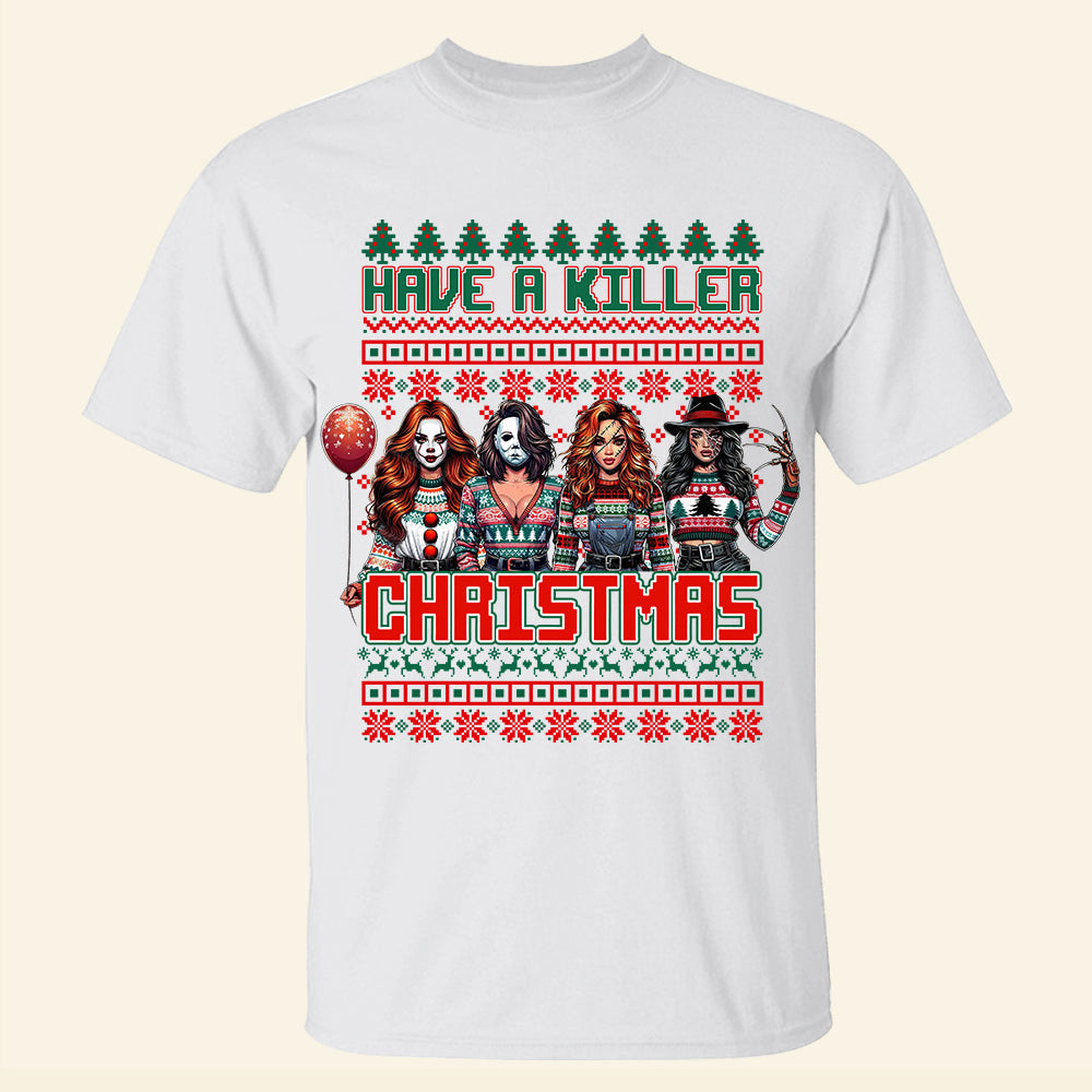 Killer Christmas Horror Movie Fans Sweatshirt