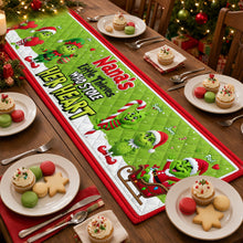 Load image into Gallery viewer, “Nana’s Little Thieves Who Stole Her Heart” - Personalized Quilted Table Runner - Unique Gift for Grandmothers
