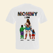 Load image into Gallery viewer, Customizable Superhero Mom Sweatshirt Shirts PopCulturePrints

